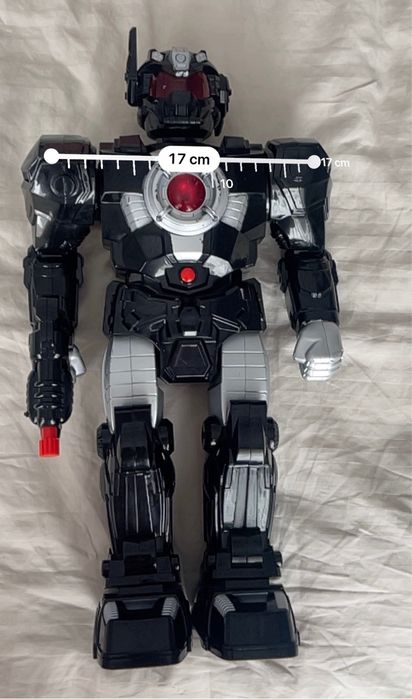 Jucarie Robot cu lumini si baterii