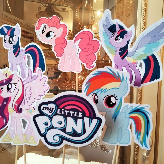 Топперы бумажные