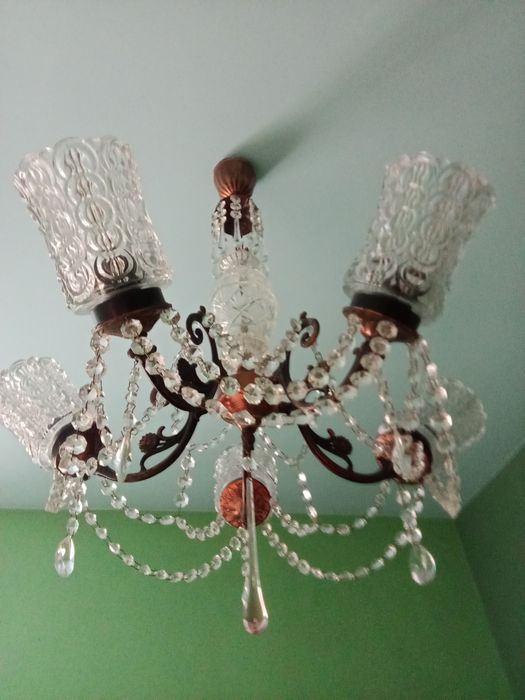 Люстра хрустальная СССР