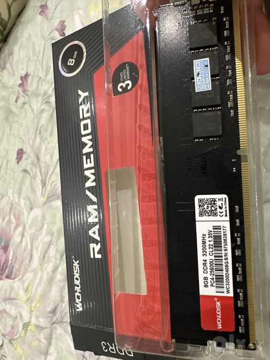 Ram/ Memory ОЗУ 8 GB DDR4