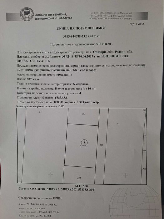 Продава се Парцел в Пловдив, Въстанически - 3127 кв.м за 90 €/кв.м - Снимка #2