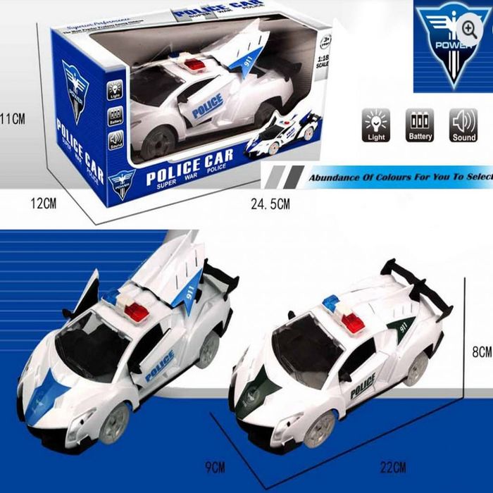 Полицейска кола със светлини и звук POLICE CAR