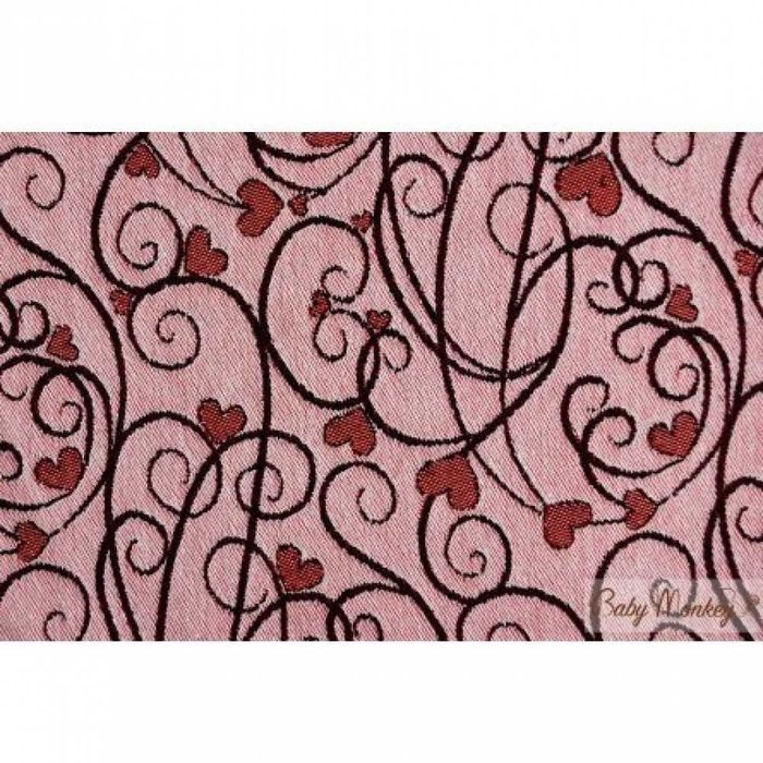 от 5+ месеца | Ергономична раница Baby Monkey Regolo - Heart