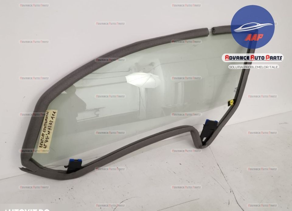 Geam stanga fata - original in stare buna Bentley Continental 3 (facel
