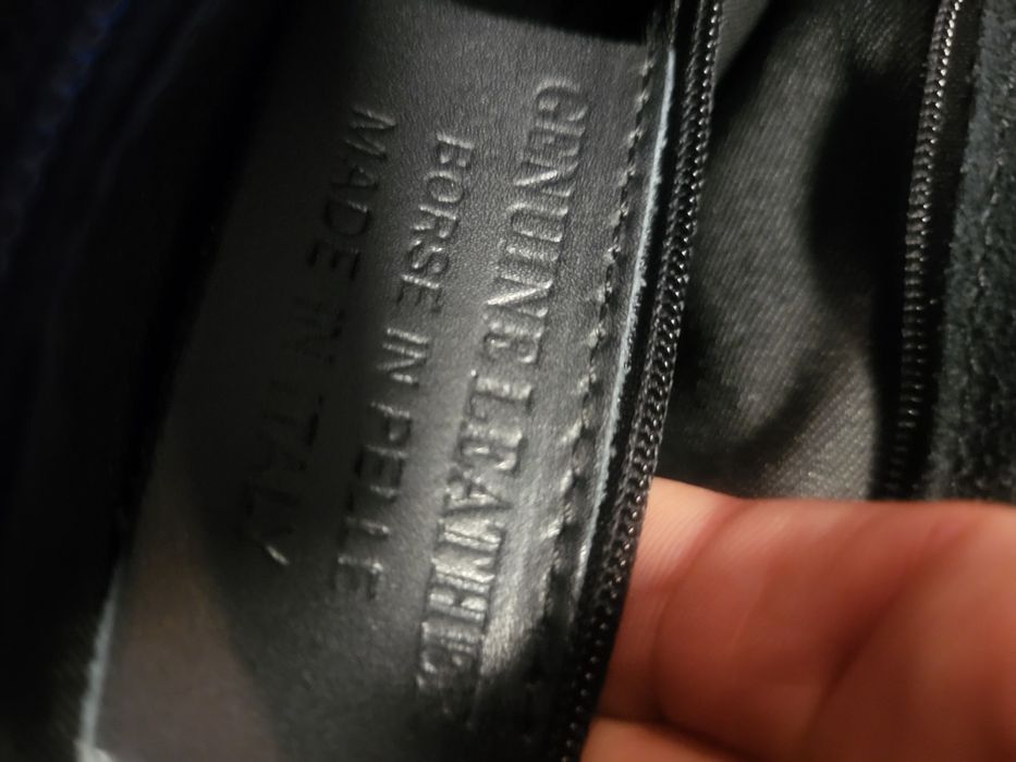 Geanta neagra superba din piele