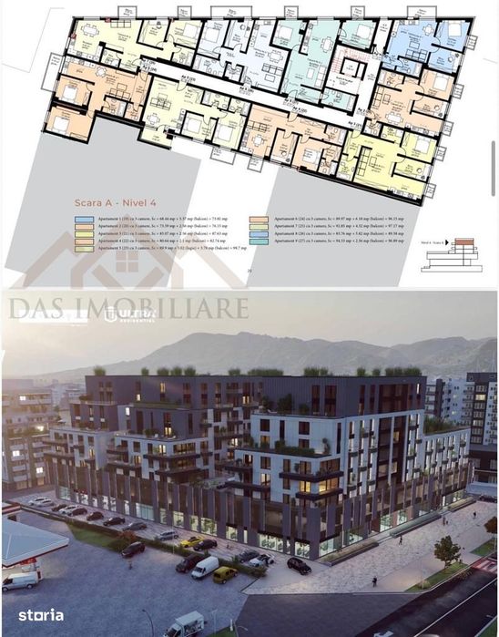Apartamente premium in Unirii Tower, cu 2,3 si 4 camere