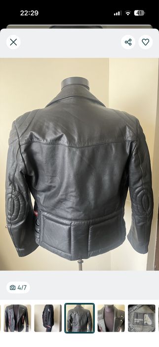 Geaca motor piele
