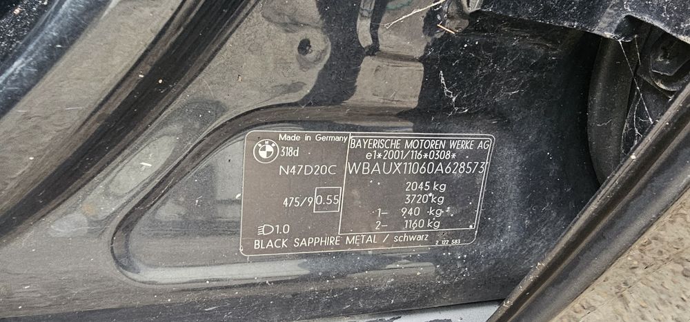 Bara fata faruri bmw e90 facelift