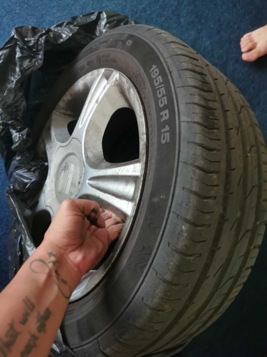 Vand set 4 jenti plus cauciucuri de vara seat