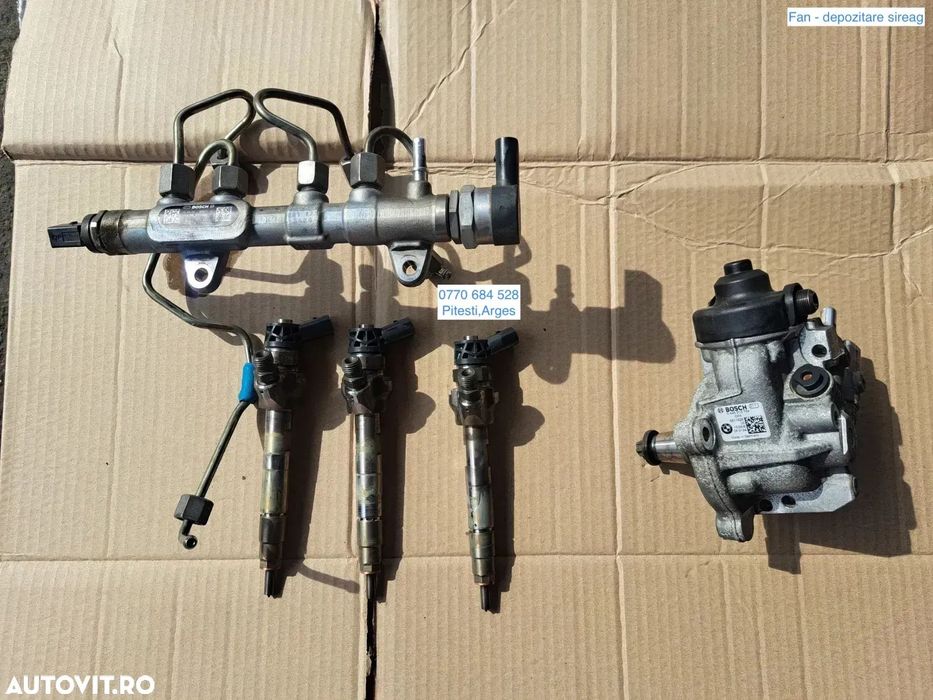 Kit injectie BMW 216 active tourer B37 F45 diesel motorina pompa inalta presiune injectoare rampa injectoare