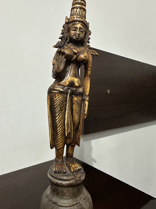 Statueta din os vintage