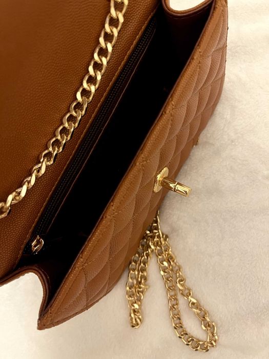 Poseta/Geanta Chanel Brown Leather 20x13x4