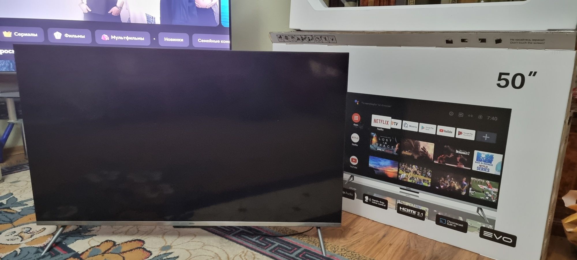 Телевизор Haier 50 s3 127см: 190 000 тг. - Телевизоры Алматы на Olx