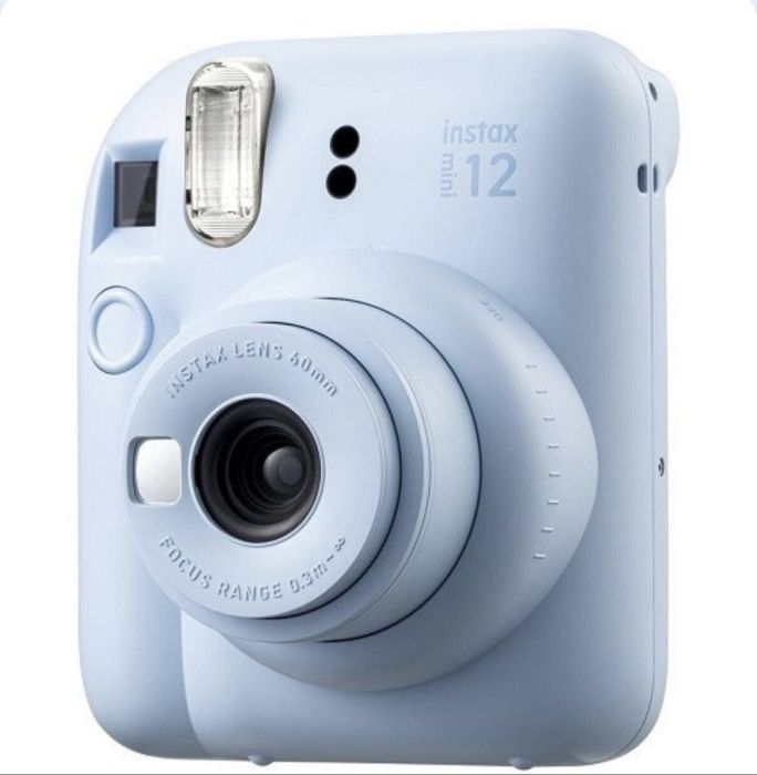 instax mini 12 голубой
