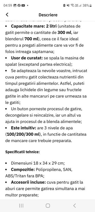 Robot multifunctional 4 in 1 baby