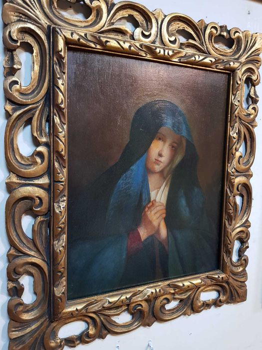 Tablou vechi,pictura in ulei