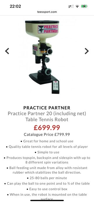 Робот за тенис на маса