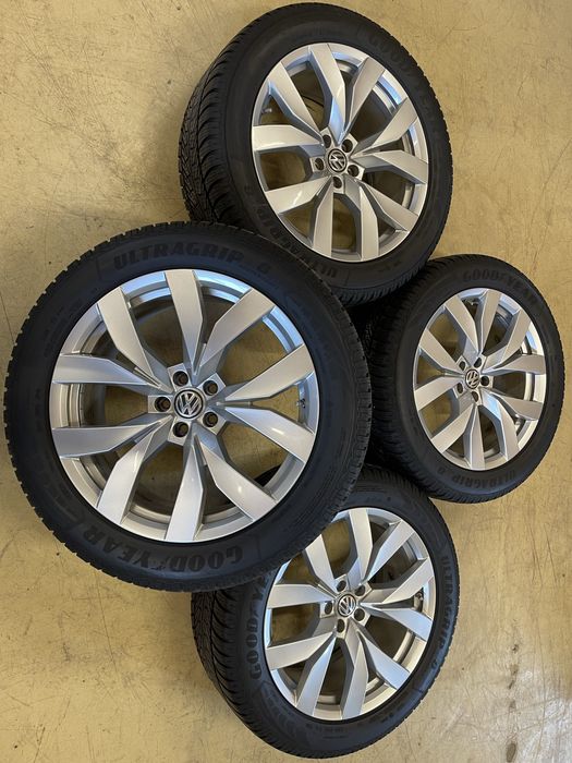 Jante Roti 20 Nevada 5X112 VW Touareg 3 Audi Q7 Q8 E tron anvelope 285 45 R20 vara iarna allseason