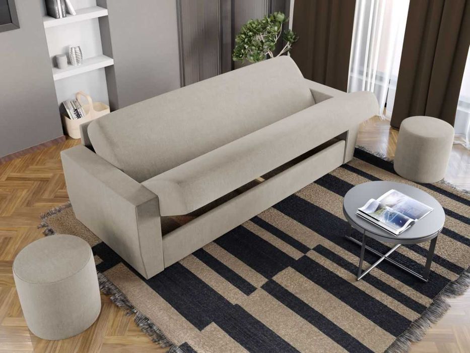 Canapea Extensibila Corsica Crem - Transport Gratuit in 4-10 zile