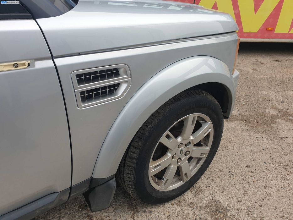 Aripa Dreapta Fata Fara Bandou Land Rover Discovery 3 L319 2004 - 2009 Culoare 798 Zermatt Silver [K5320]