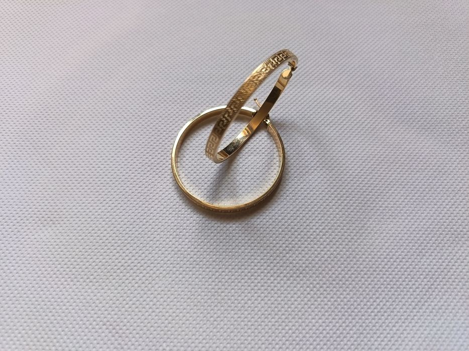 Cercei aur 14 K .  5,60.