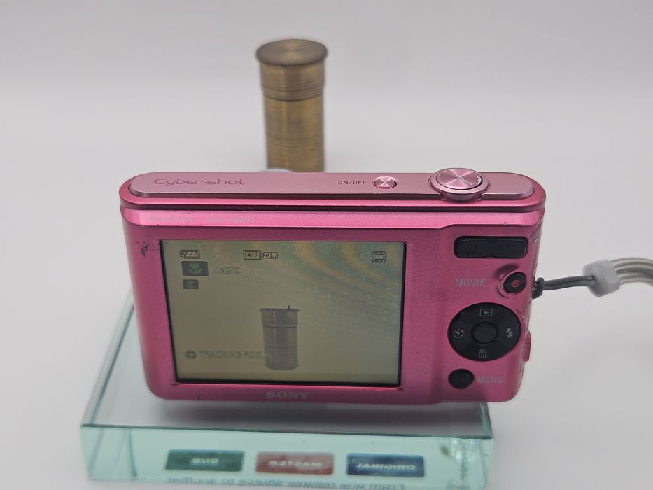 Sony cybershot W810 дигитален фотоапарат камера digital camera pink 20mp