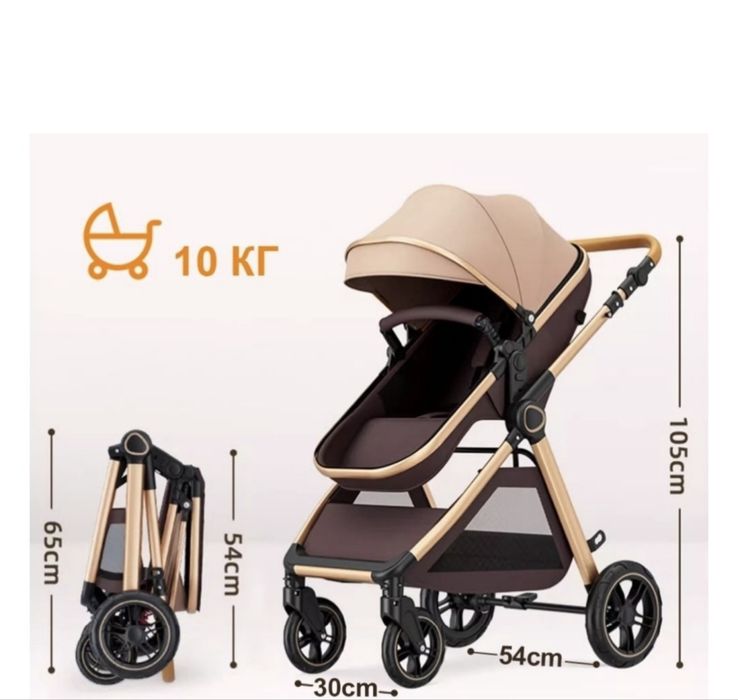 Детская коляска 2в1