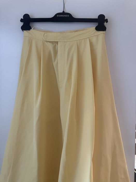 Fusta Zara midi galbena