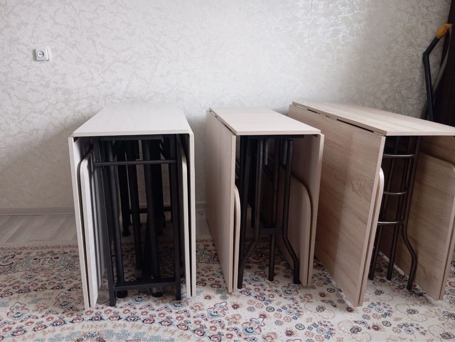 Продам  3 стола раскладной