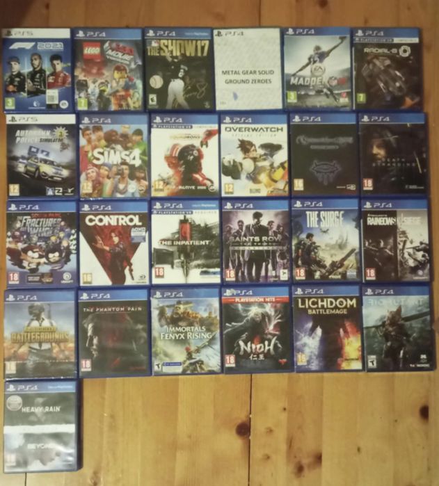 PS4 лот Игри за PlayStation 4