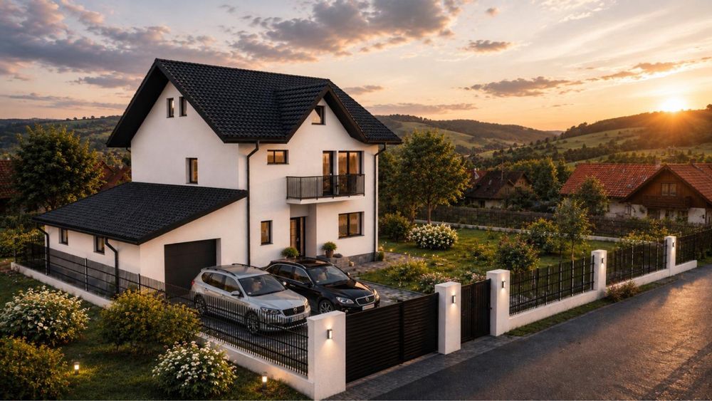 Vand casa individuala Moara  | 117 mp |  garaj 9x4 Teren 720 mp