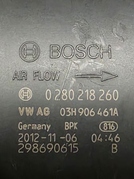 03H906461A Дмрв/maf/маф