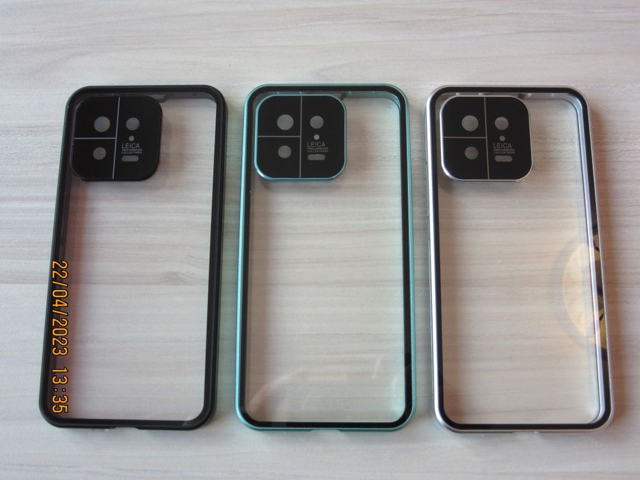 Xiaomi 13T Pro / 13 / Двоен 360 магнитен кейс камера протектор