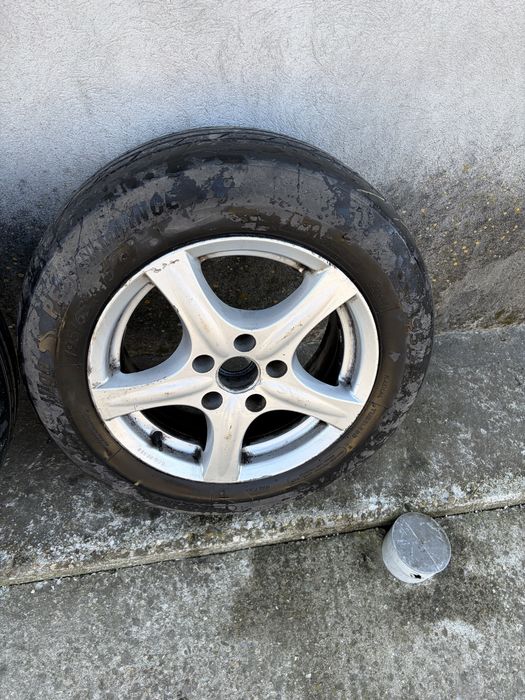 Jante aliaj R15 Golf 5/skoda cu tot cu cauciucuri