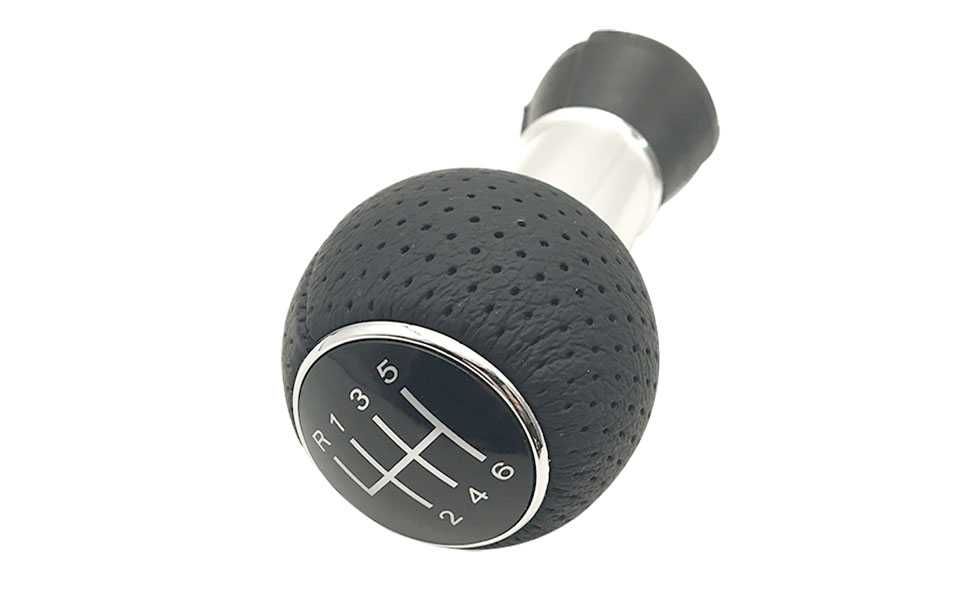 Nuca PIELE NATURALA perforata schimbator viteze - Audi A4 B6 / B7