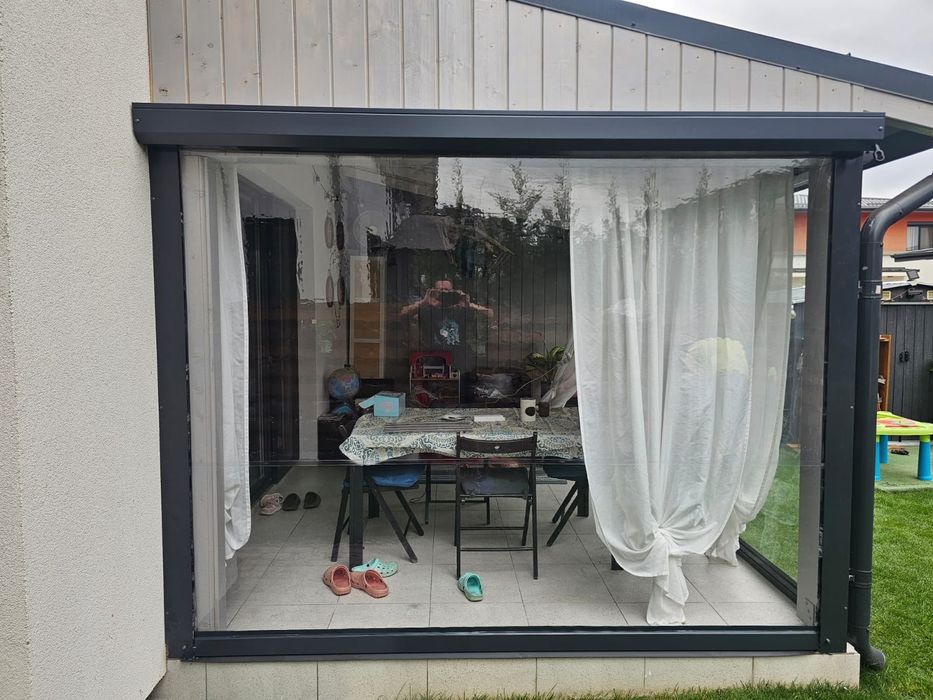 Inchideri terase, foisoare si balcoane cu folie de 0.8 mm