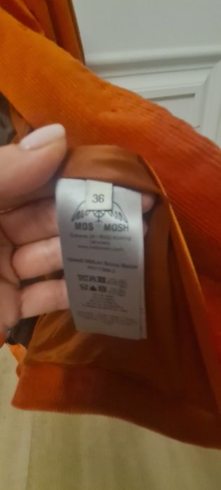 Sacou dama catifea Mos Mosh