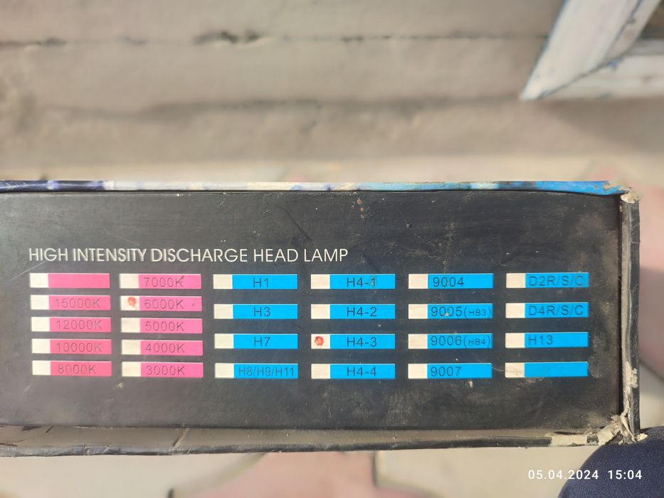 Лампы ксеноновые