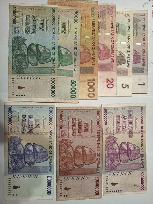 Банкноти Зимбабве