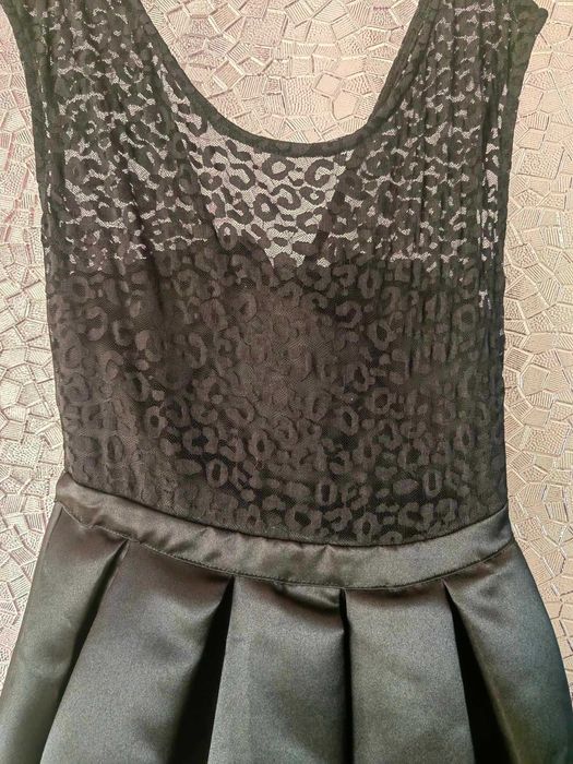 Официална рокля, черен цвят, S - размер