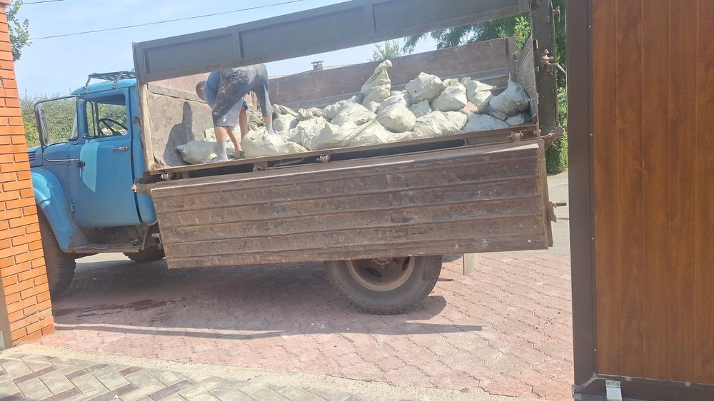 Вывоз мусора с грушяками и без.