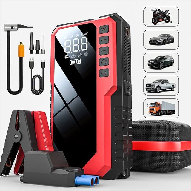 Powerbank, Jump Starter, Повербанк, Бустер, Пусковое устройство, Pover