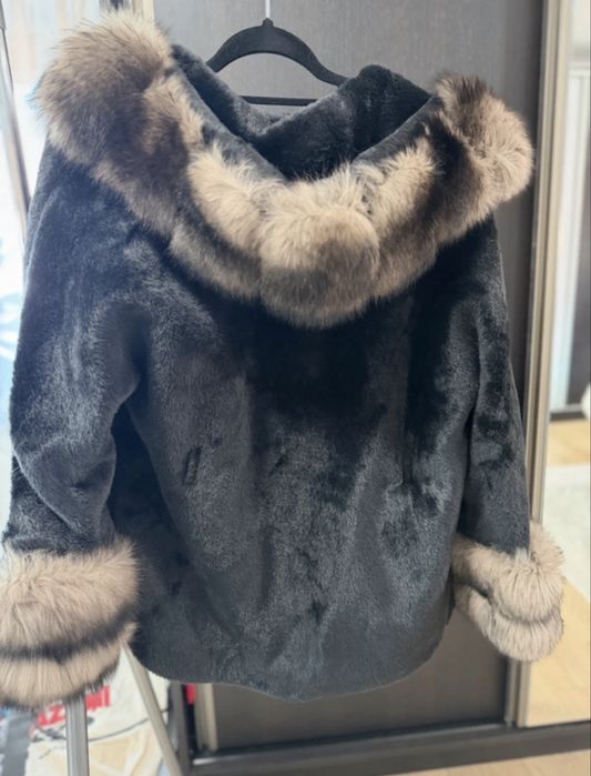 Jachetă Alcantara & Cașmir Lux