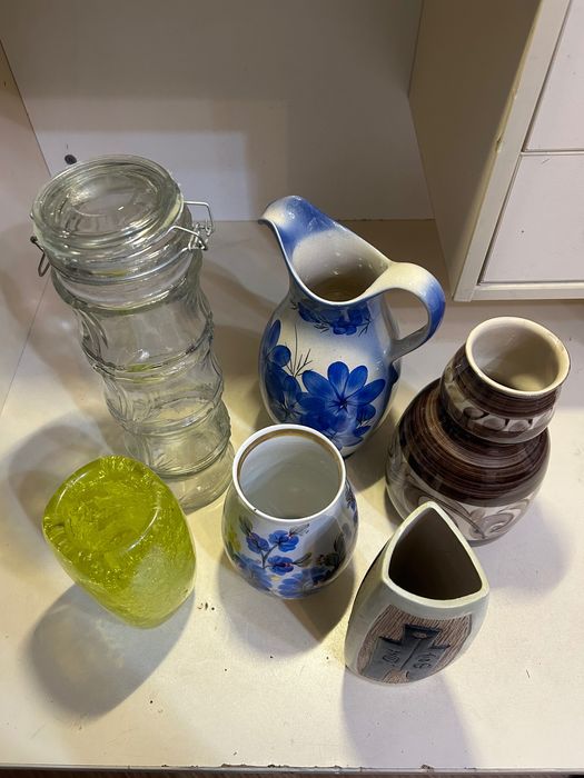 Ваза доя цветов хрусталь