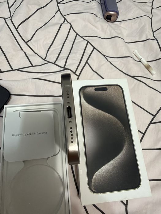 Iphone 15 pro factura garantie 128 gb gray