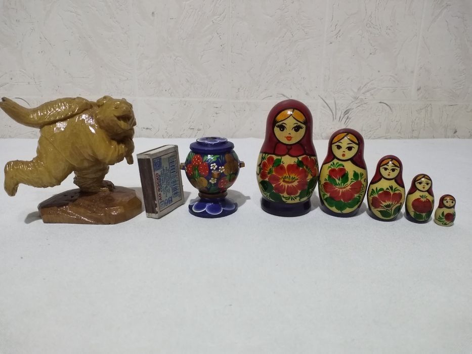 Матрёшка Медведь сувениры