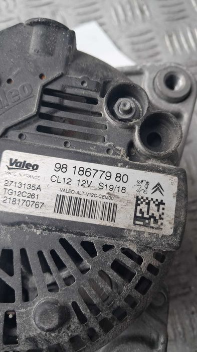 alternator Peugeot Citroen Opel cod 9818677980