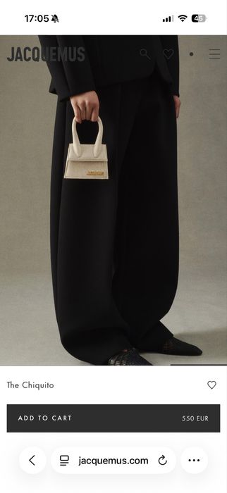 Jacquemus le chiquito оригинална