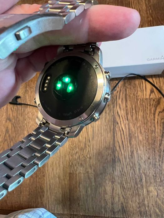 Garmin fenix Chronos - стоманен със стоманена каишка