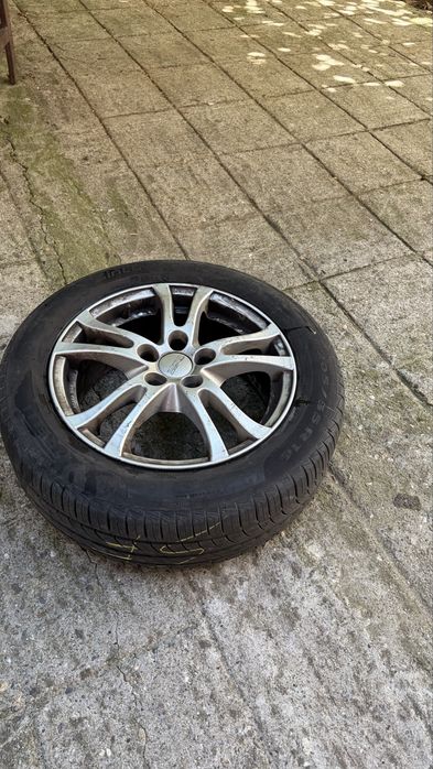 Set 4 jante aliaj + anvelope 205/55 R16